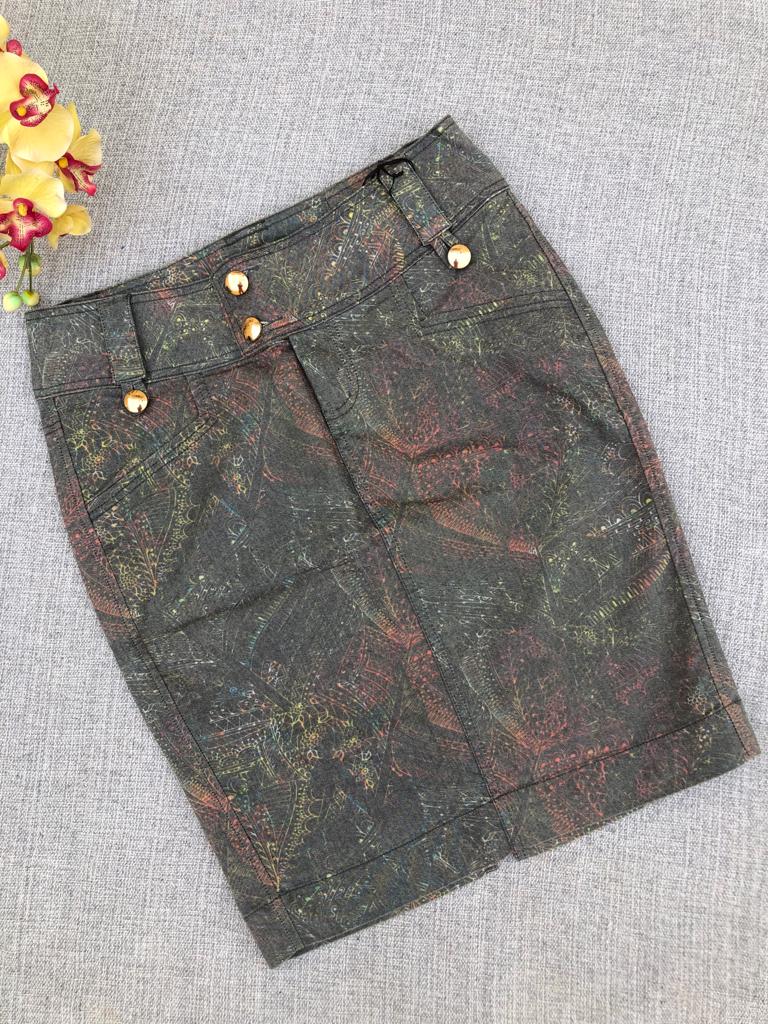 SAIA ESTAMPADA SARJA 