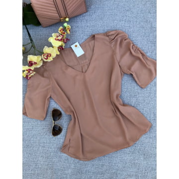 Blusa Princesa Crepe