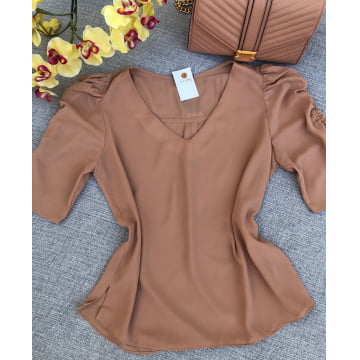 Blusa Princesa Crepe