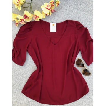 Blusa Princesa Crepe