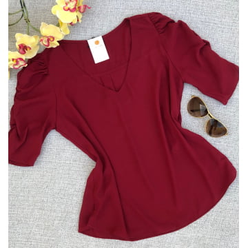 Blusa Princesa Crepe